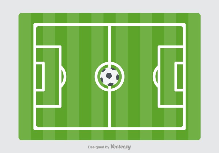 Футбольное поле для рисования