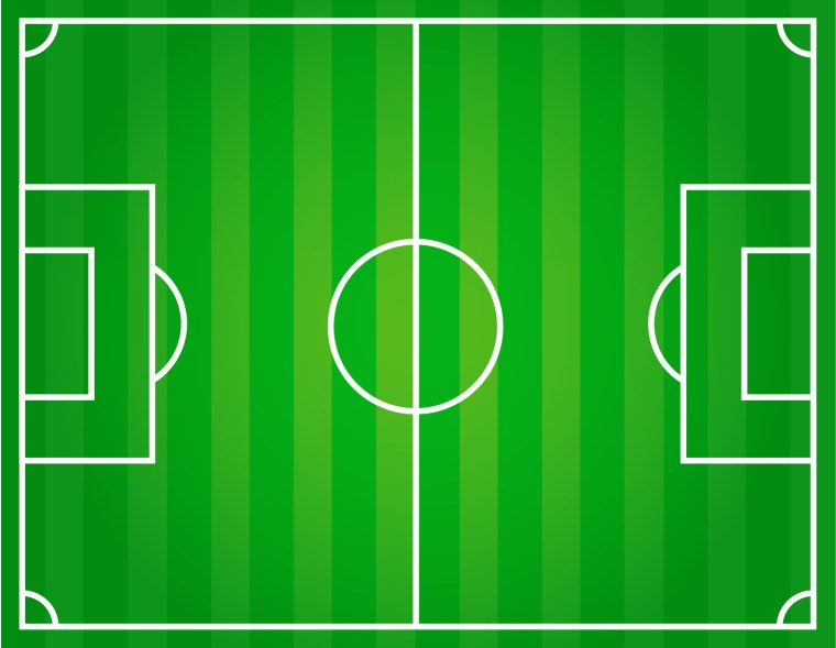 Магнитный макет футбольного поля