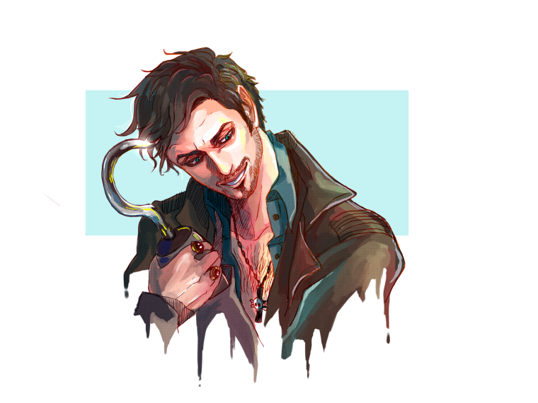 Капитан крюк однажды в сказке арт