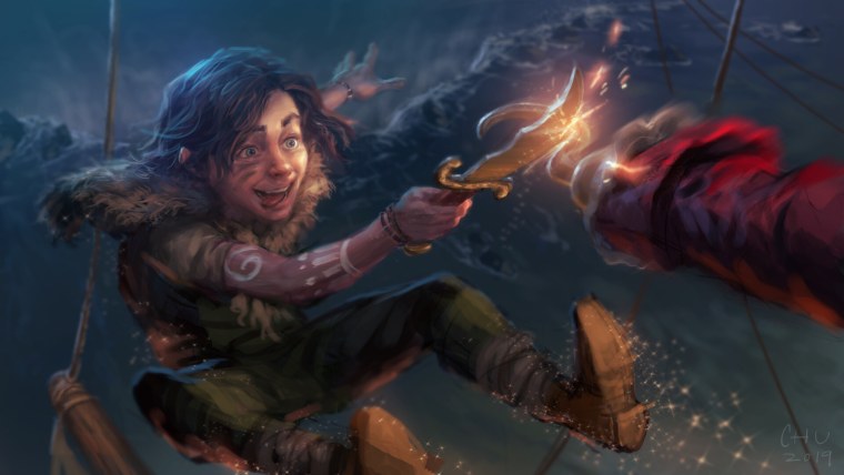 Капитан крюк арт