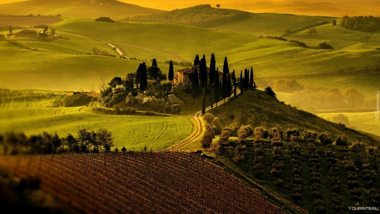 Церковь Тоскана Италия
