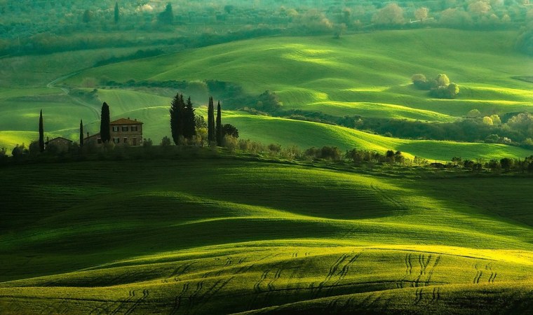 Природа Тосканы Италия