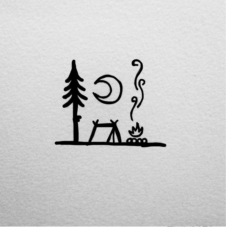 Рисунки в стиле Минимализм