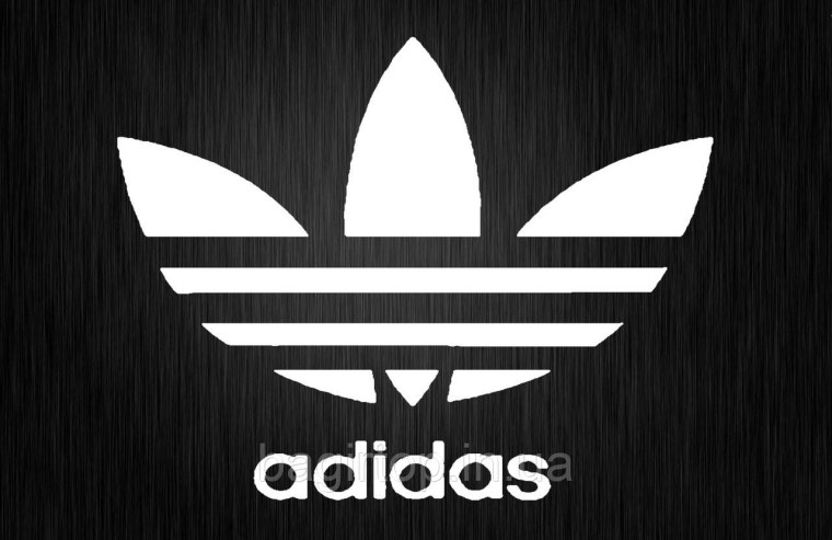 Наклейка адидас