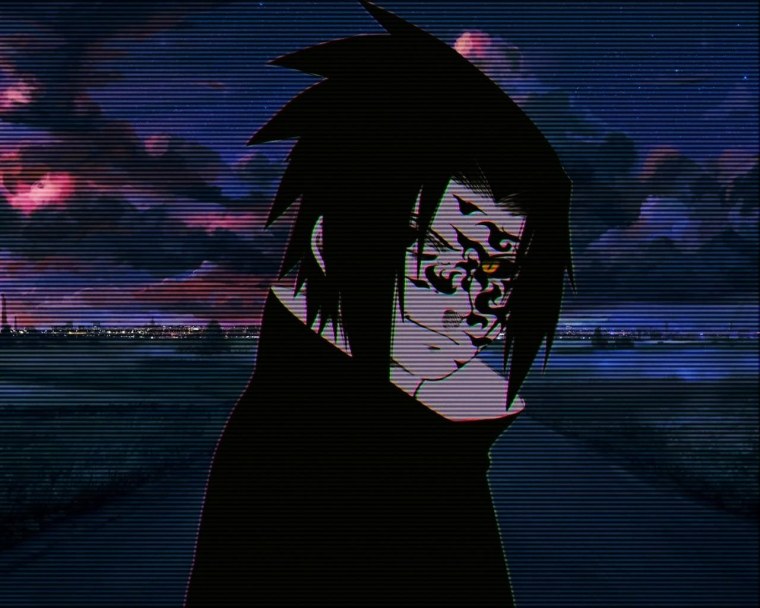 Саске арт темный