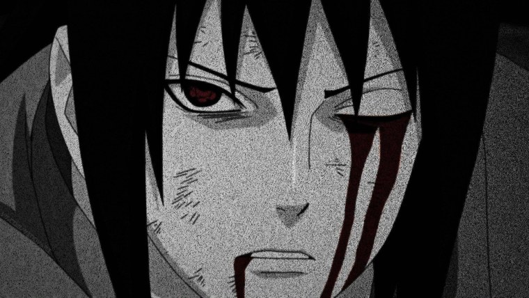 Аниме Саске Шаринган