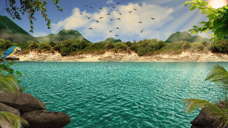 Карибы пляж Лагуна