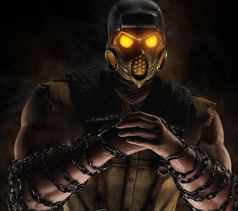 Скорпион из мортал комбат 11