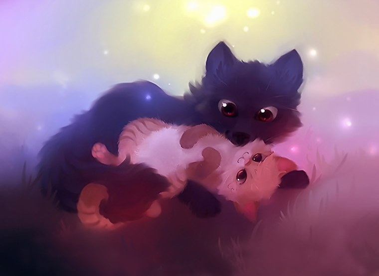 Котенок арт