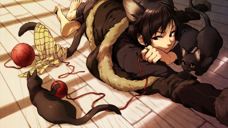 Аниме про котов