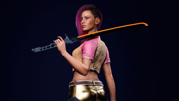 Cyberpunk 2077 катана