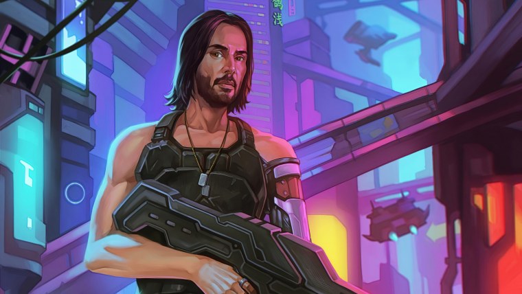 Джонни Сильверхенд Cyberpunk 2077