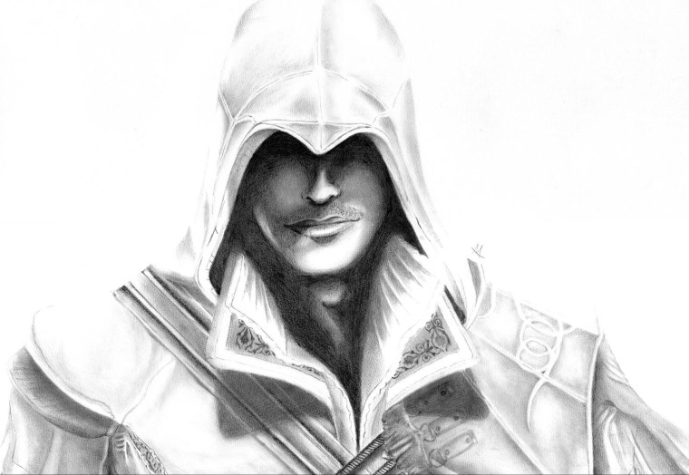 Ассасин карандашом