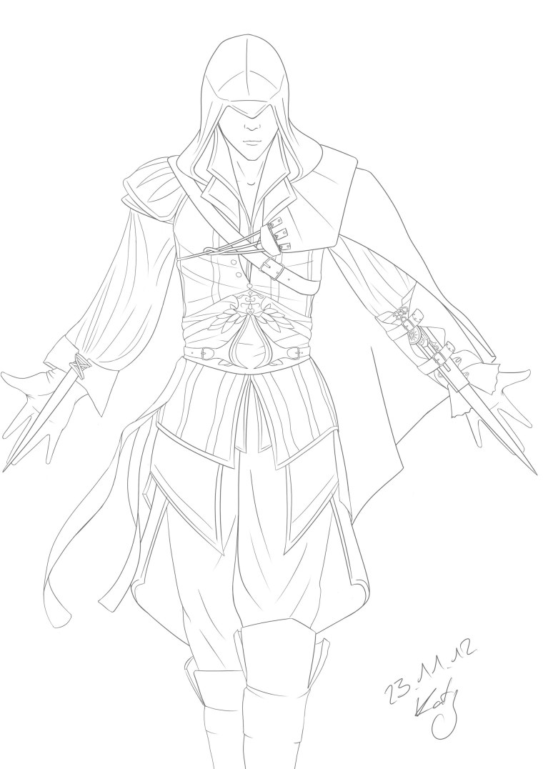 Вышивка ассасин Крид