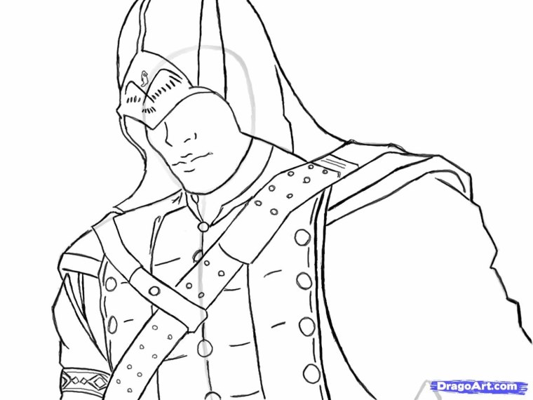 Ассасин Крид скетч