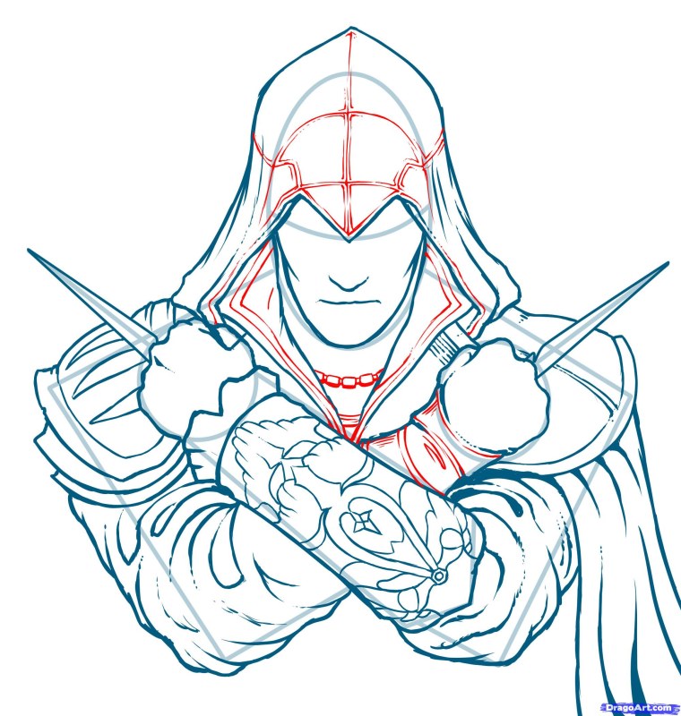 Эдвард Кенуэй арт карандашом