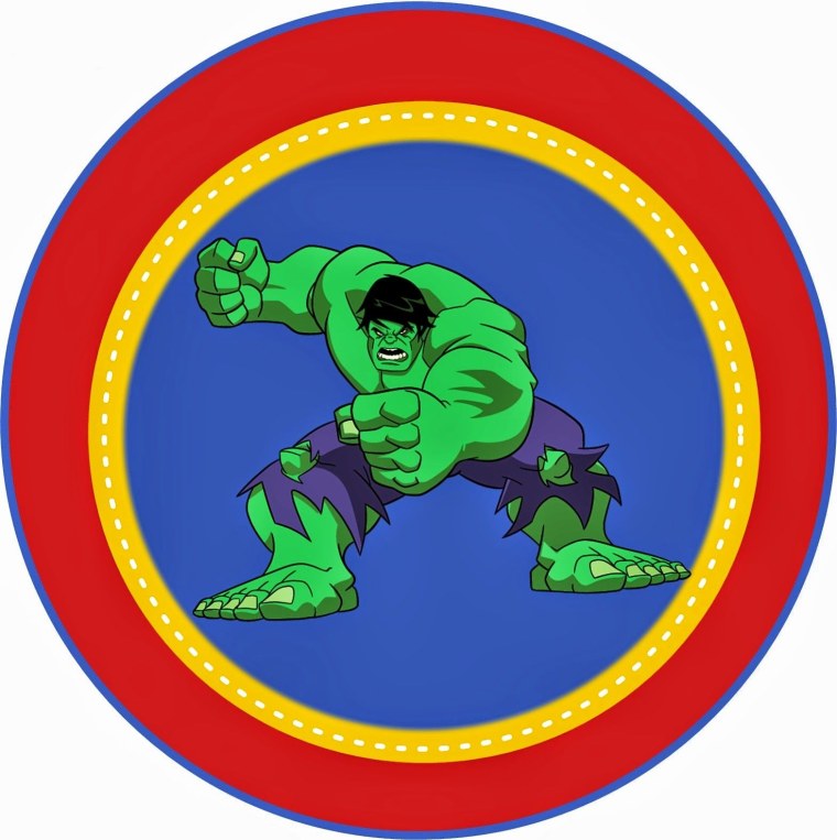 Супергерои круглые