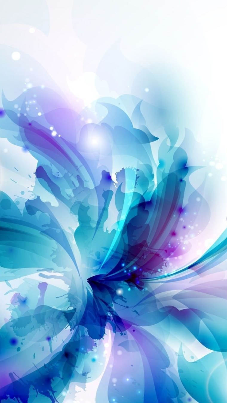 Красивые абстрактные цветы