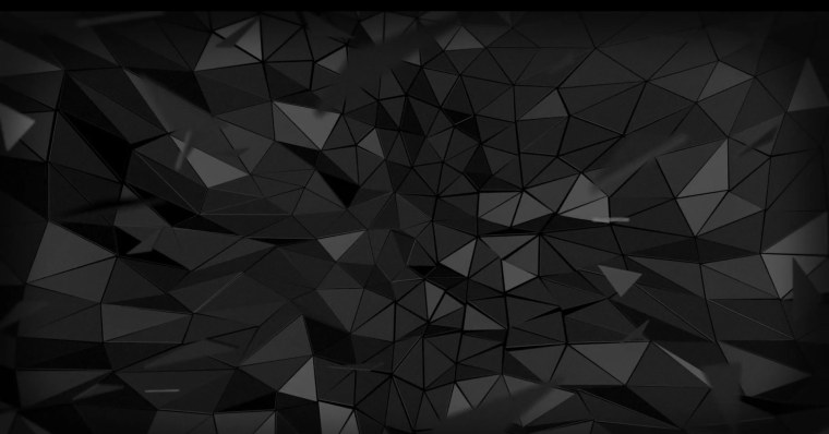 Геометрические фигуры на черном фоне