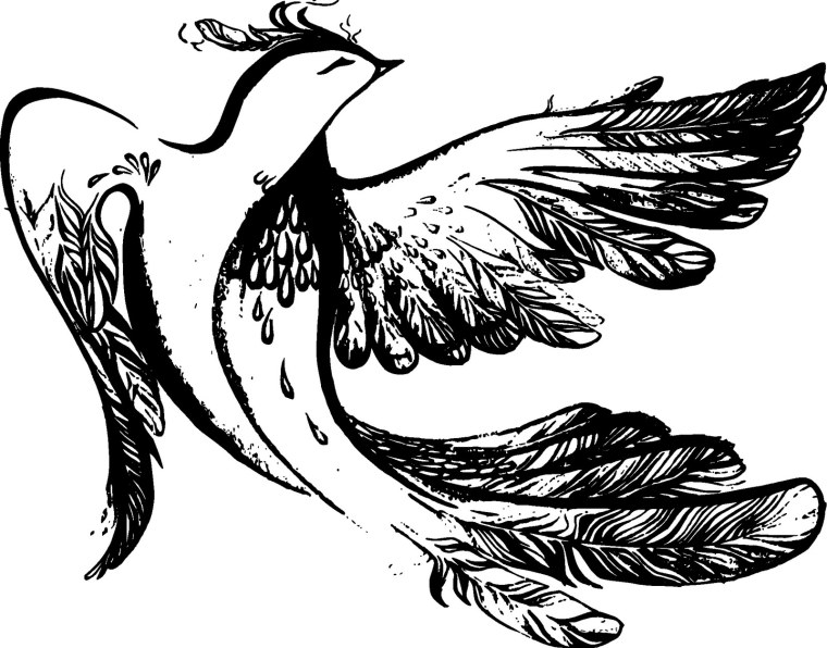 Жар птица красная