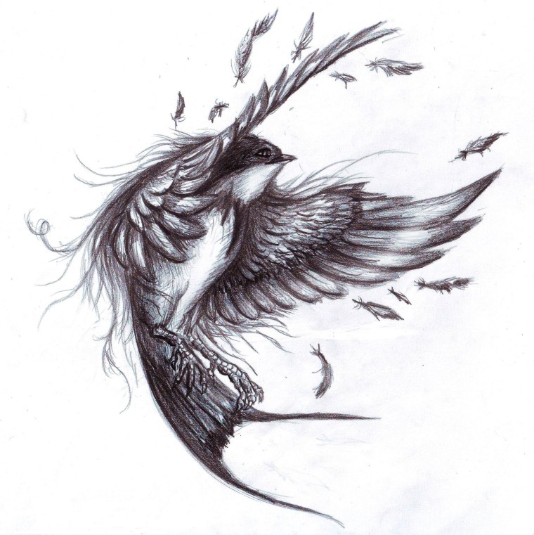 Irezumi Tattoo Sketch Феникс