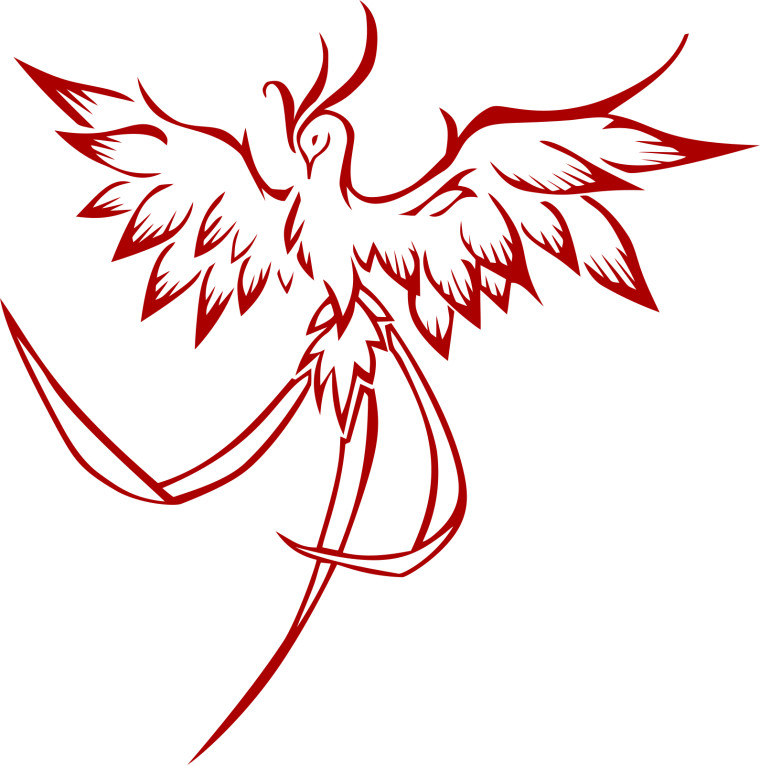 Феникс тату эскизы