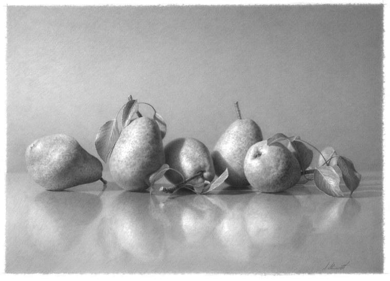 Ваза с фруктами для раскрашивания