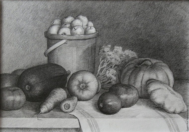 Натюрморт Графика