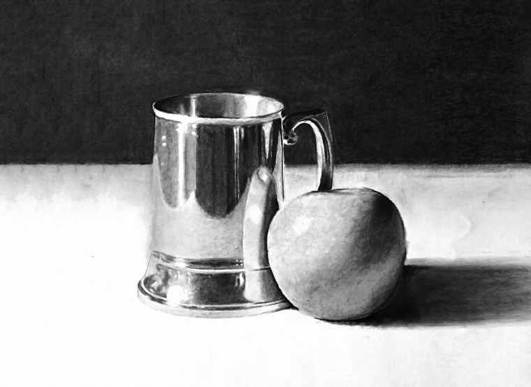 Натюрморт карандашом