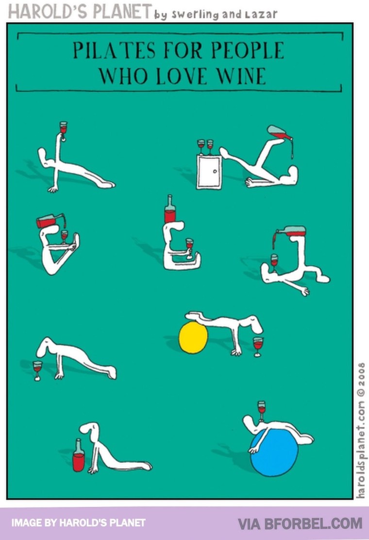 Фитнес для любителей вина