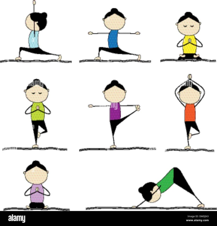 Пилатес карикатура