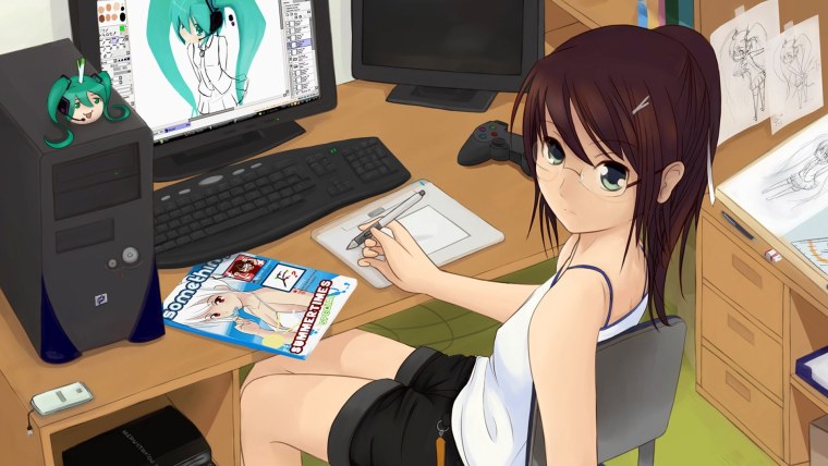 Аниме программист