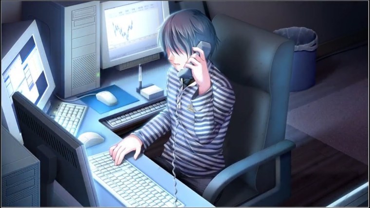 Аниме за компьютером