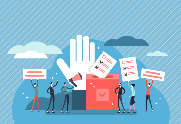 Демократия в картинках человечки