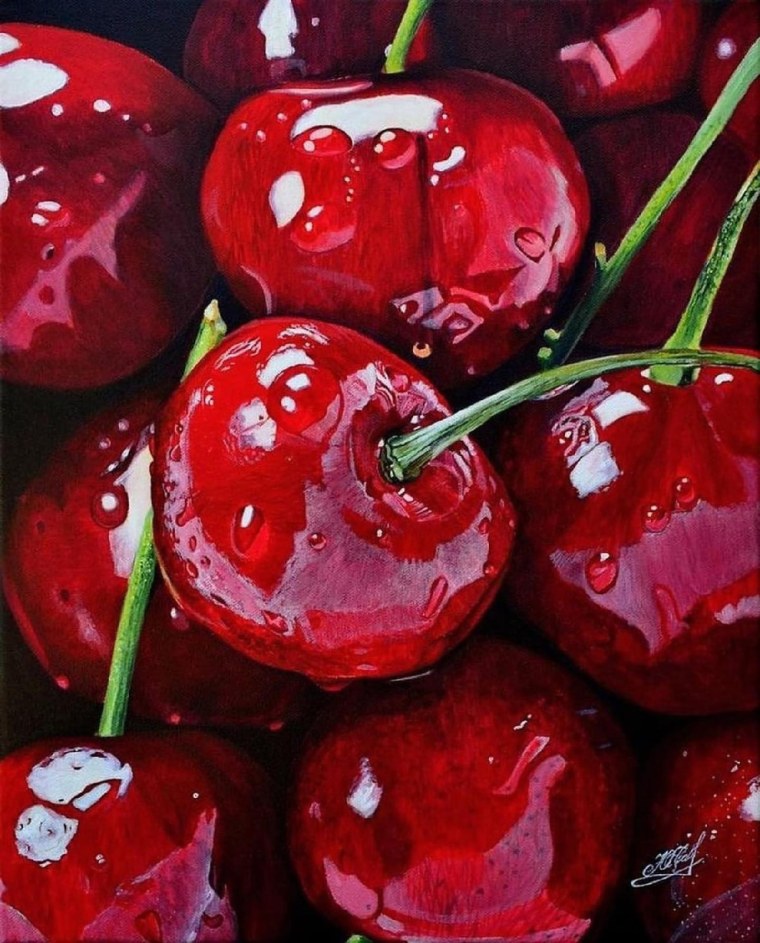 Красивые сочные губы