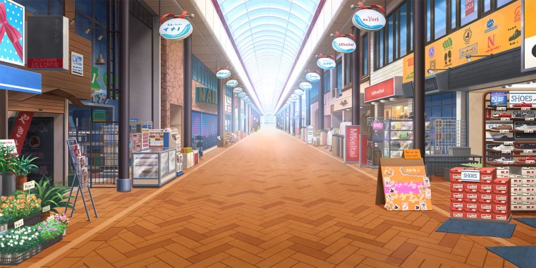 Аниме торговый центр