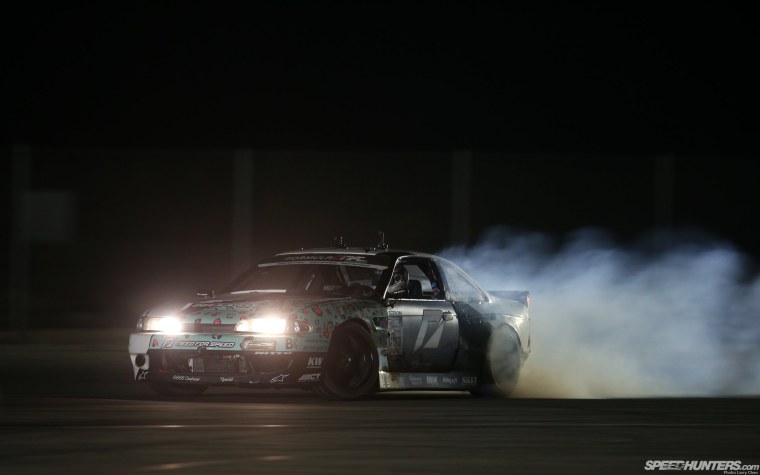 Ночной Drift Nissan Silvia