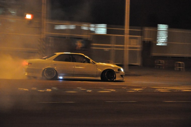 Toyota Mark 2 Street дрифт