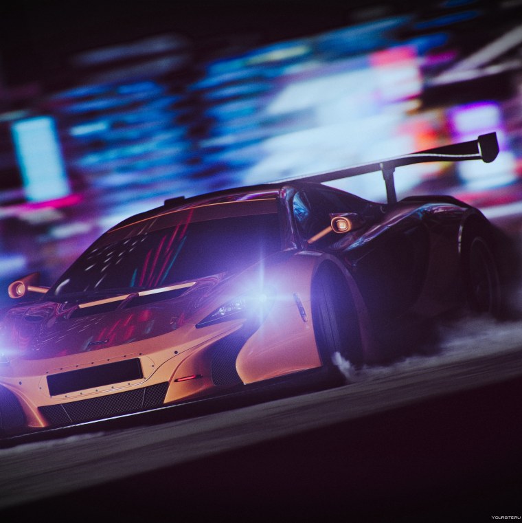 Ночной дрифт