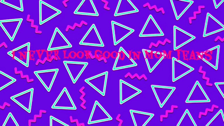 Цветной фон 90-х