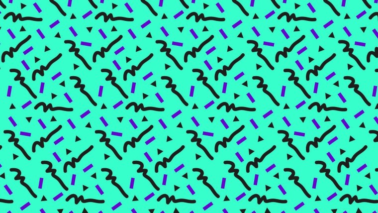 Паттерн в стиле девяностых