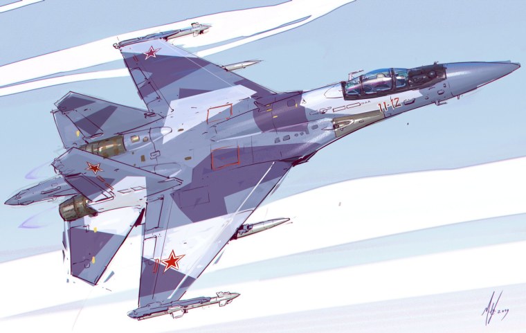 Су 35 аниме
