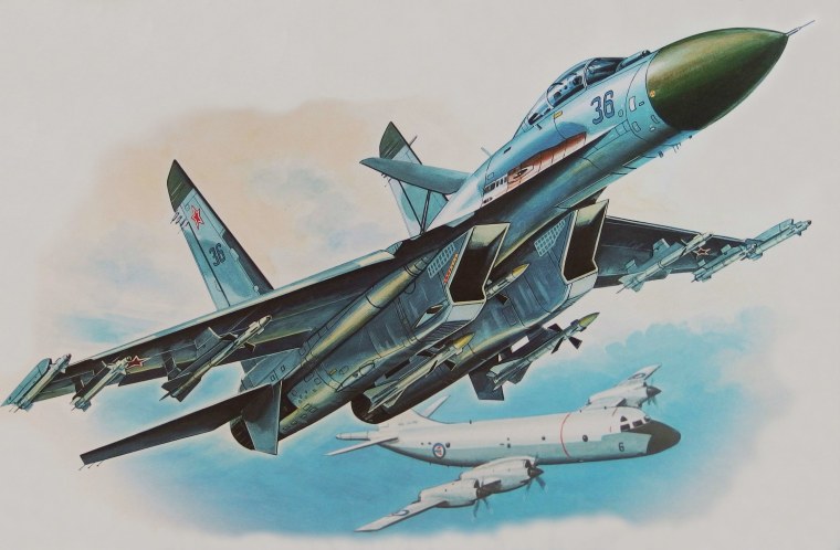 Истребитель Су-35