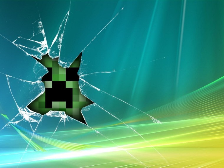 Обои майнкрафт