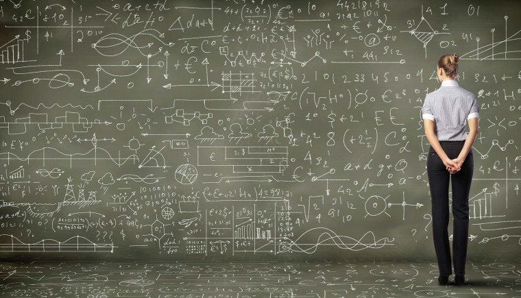 Формулы на доске