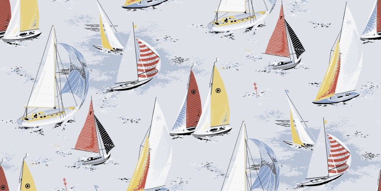 Паттерн на морскую тематику