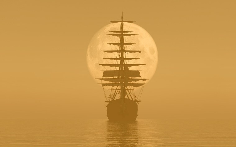 Фон корабль