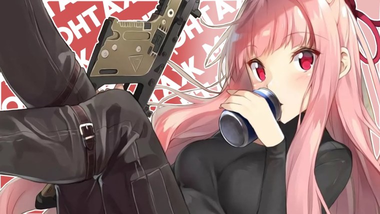 M4 SOPMOD II girls Frontline обои