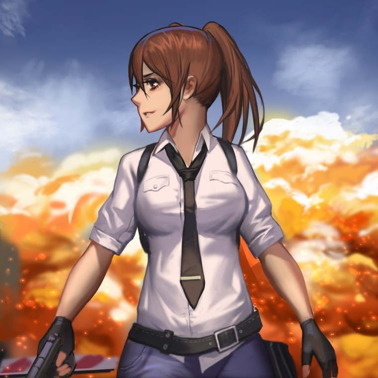 Аниме Сара PUBG