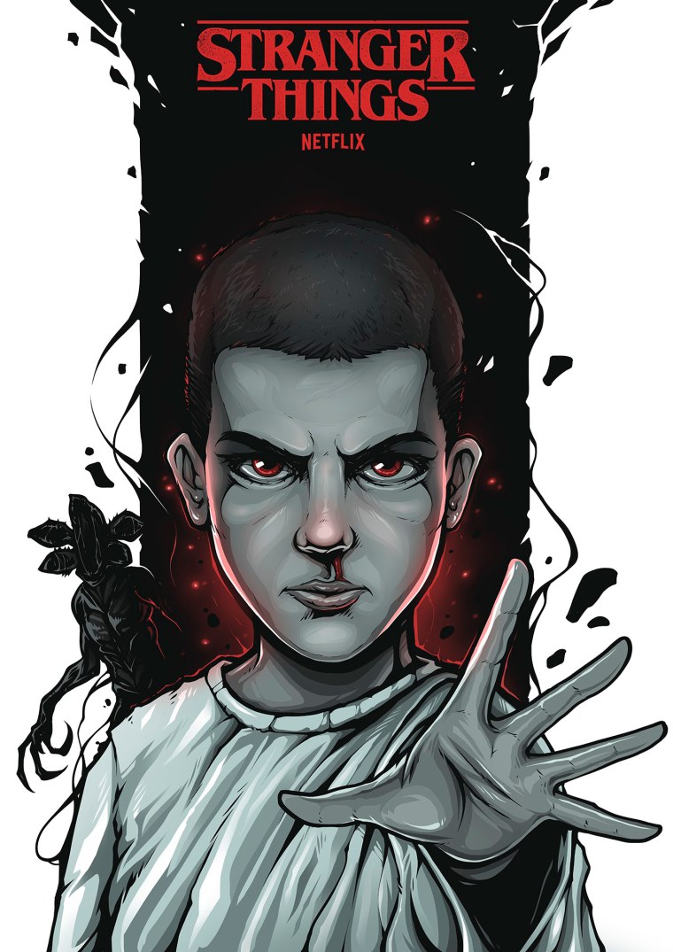 Stranger things Постер